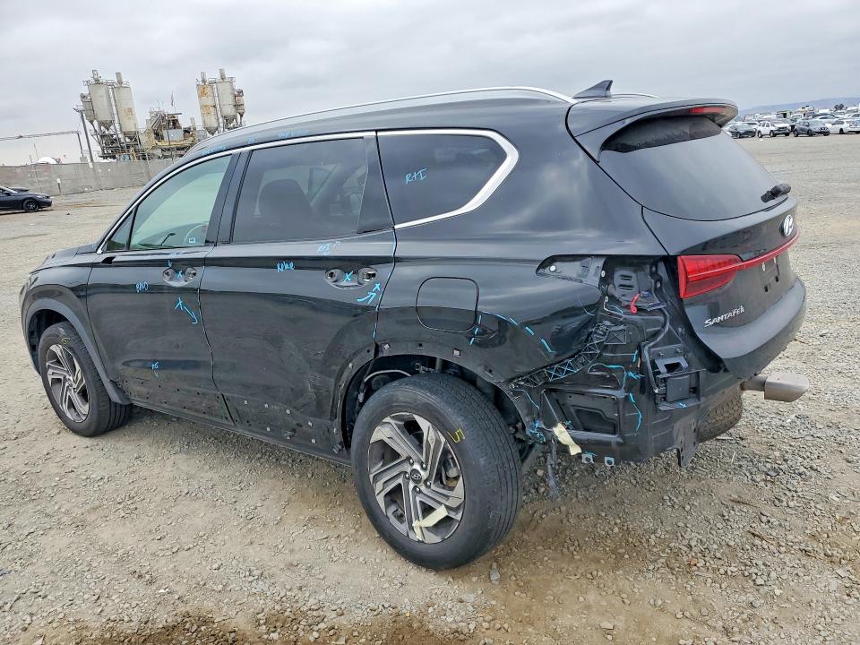 53596726 :رقم المزاد ، 5NMS3DAJ9NH435721 vin ، 2022 Hyundai Santa Fe مزاد بيع