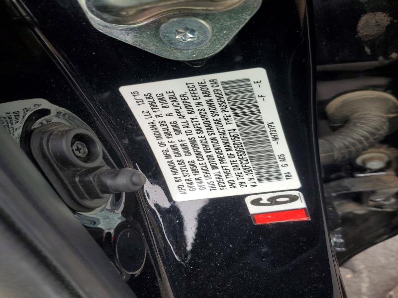 Aukcja sprzedaży 2016 Honda Civic, vin: 19XFC2F53GE015674, numer aukcji: 52427016