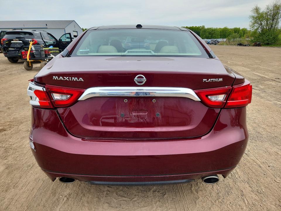 2018 Nissan Maxima მანქანა იყიდება აუქციონზე, vin: 1N4AA6APXJC364948, აუქციონის ნომერი: 53394466