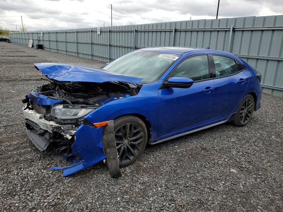 53586336 :رقم المزاد ، SHHFK7H46MU300622 vin ، 2021 Honda Civic مزاد بيع