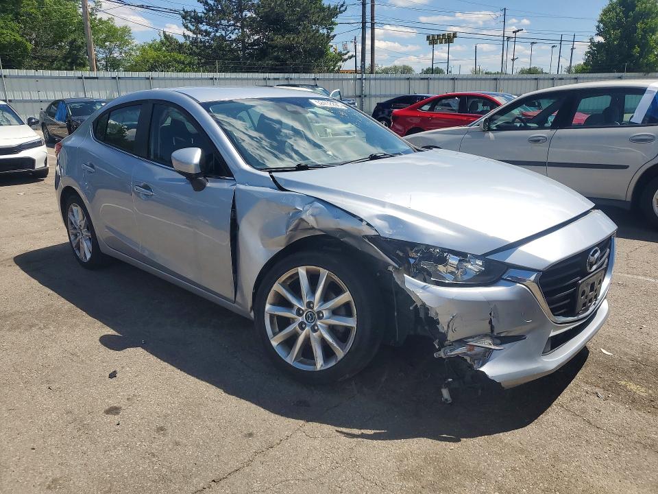 2017 Mazda 3 მანქანა იყიდება აუქციონზე, vin: 3MZBN1V71HM111541, აუქციონის ნომერი: 52412206