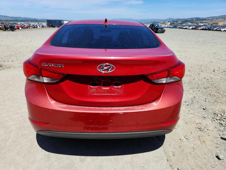 2014 Hyundai Elantra მანქანა იყიდება აუქციონზე, vin: KMHDH4AEXEU200696, აუქციონის ნომერი: 53400606