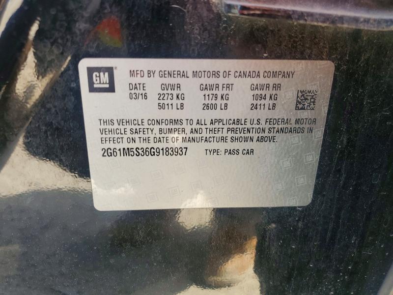 51839976 :رقم المزاد ، 2G61M5S36G9183937 vin ، 2016 Cadillac Xts مزاد بيع