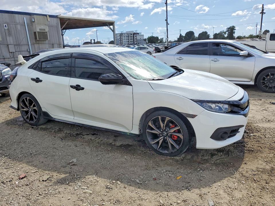54904286 :رقم المزاد ، SHHFK7H44JU234972 vin ، 2018 Honda Civic مزاد بيع