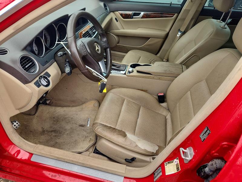 Aukcja sprzedaży 2012 Mercedes-benz C, vin: WDDGF4HBXCR203980, numer aukcji: 54716646
