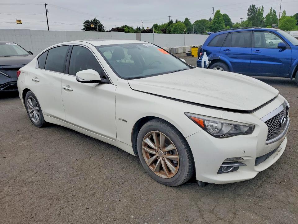Aukcja sprzedaży 2014 Infiniti Q50 Hybrid, vin: JN1AV7ARXEM700574, numer aukcji: 51907876