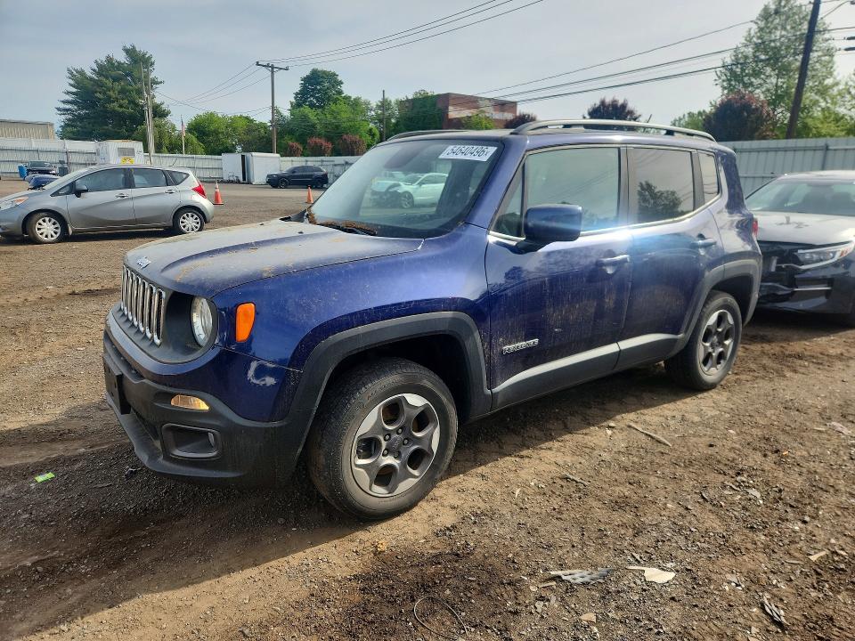 Продажа на аукционе авто 2017 Jeep Renegade, vin: ZACCJBBH9HPE96043, номер лота: 54640496