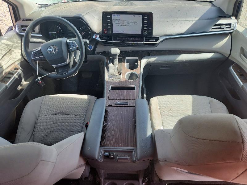 2021 Toyota Sienna მანქანა იყიდება აუქციონზე, vin: 5TDKRKEC1MS061955, აუქციონის ნომერი: 53267476