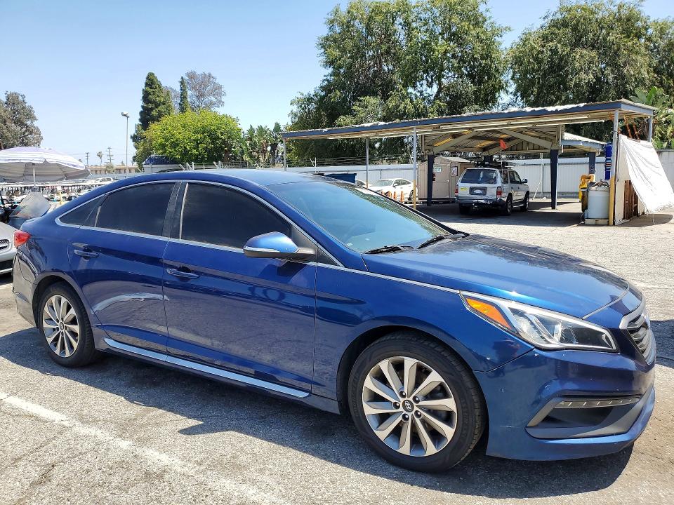 53835606 :رقم المزاد ، 5NPE34AF0FH099227 vin ، 2015 Hyundai Sonata مزاد بيع