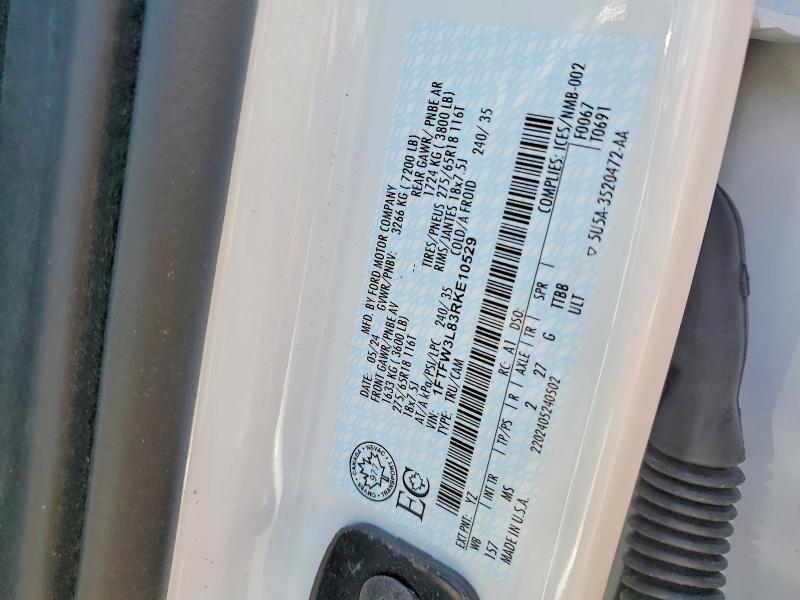 Продажа на аукционе авто 2024 Ford F150, vin: 1FTFW3L83RKE10529, номер лота: 55069926
