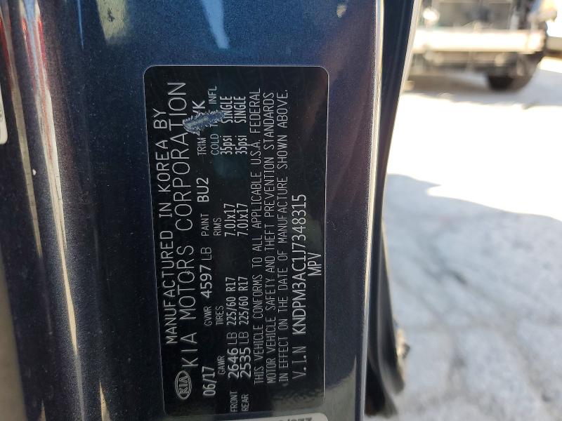 52994636 :رقم المزاد ، KNDPM3AC1J7348315 vin ، 2018 Kia Sportage مزاد بيع