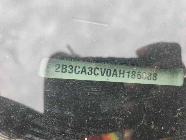 2010 Dodge Charger მანქანა იყიდება აუქციონზე, vin: 2B3CA3CV0AH186088, აუქციონის ნომერი: 54810036