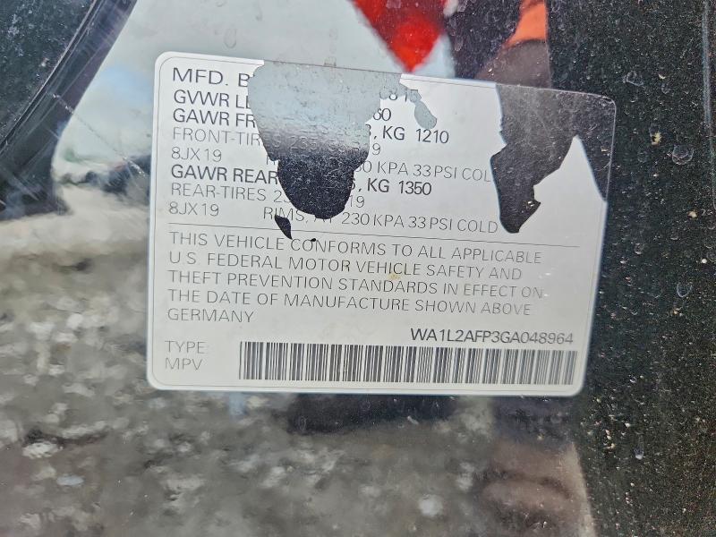 Aukcja sprzedaży 2016 Audi Q5, vin: WA1L2AFP3GA048964, numer aukcji: 54262966
