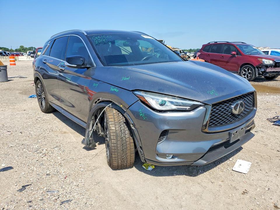53366076 :رقم المزاد ، 3PCAJ5BA2MF102329 vin ، 2021 Infiniti Qx50 مزاد بيع