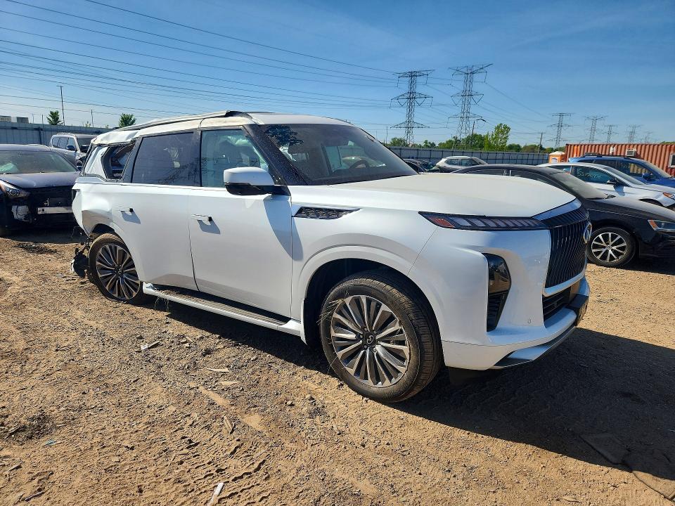 53685546 :رقم المزاد ، JN8AZ3BE9T9720521 vin ، 2026 Infiniti Qx80 مزاد بيع