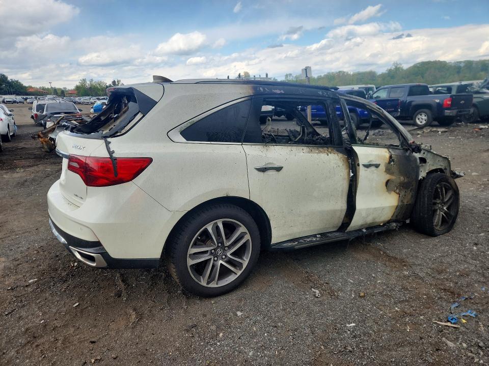 53064476 :رقم المزاد ، 5FRYD4H8XHB007414 vin ، 2017 Acura Mdx مزاد بيع