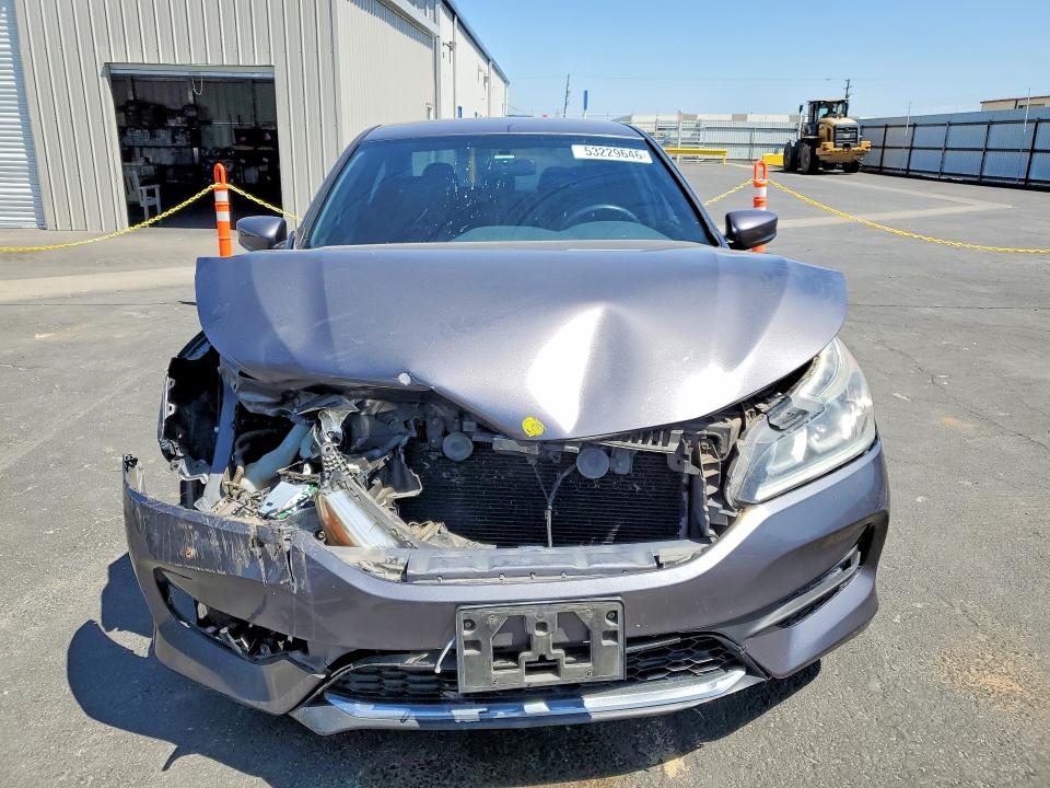53229646 :رقم المزاد ، 1HGCR2F50HA143426 vin ، 2017 Honda Accord مزاد بيع