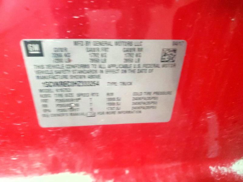 Aukcja sprzedaży 2017 Chevrolet Silverado, vin: 1GCVKREC0HZ333264, numer aukcji: 54678976