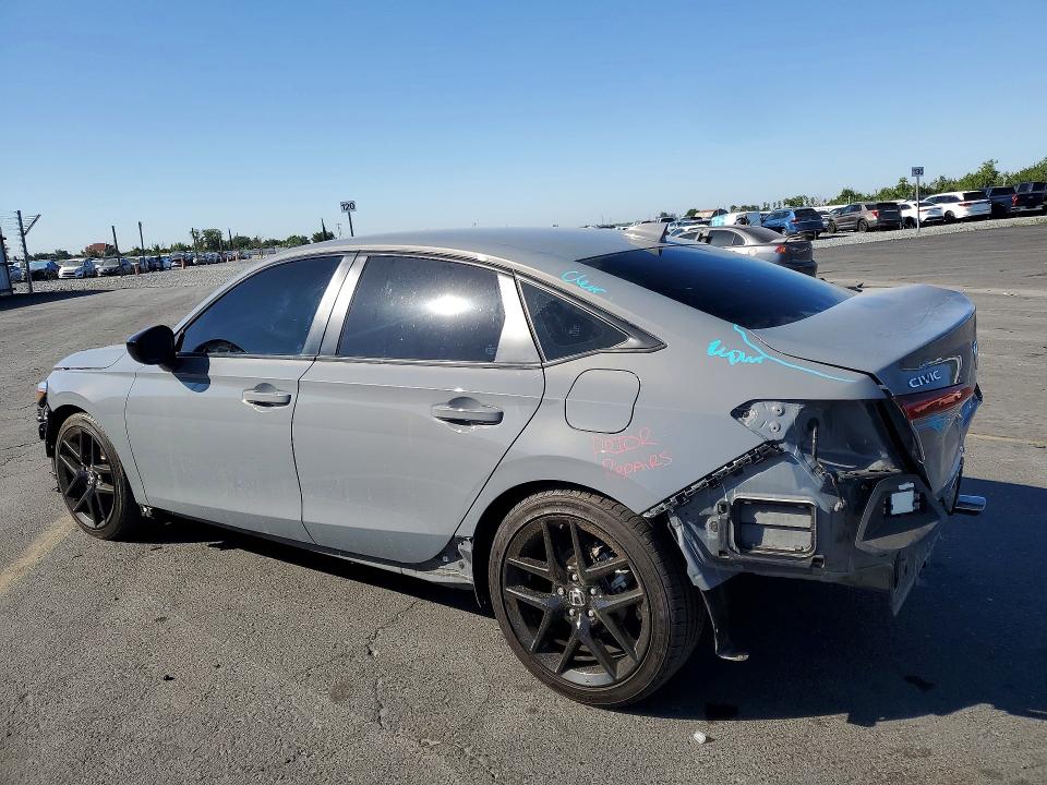 51961886 :رقم المزاد ، 2HGFE2F58SH605796 vin ، 2025 Honda Civic مزاد بيع
