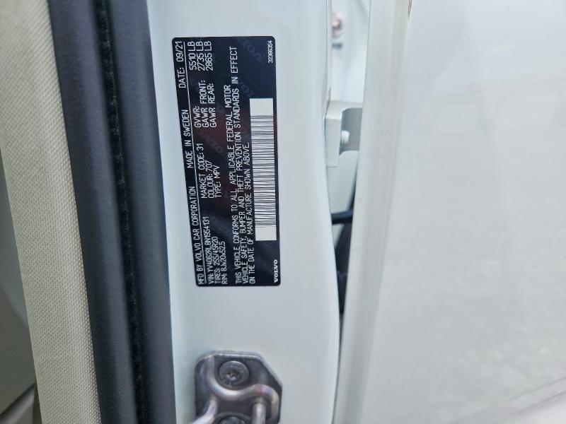 Aukcja sprzedaży 2022 Volvo Xc60, vin: YV4062RL8N1954131, numer aukcji: 52614086