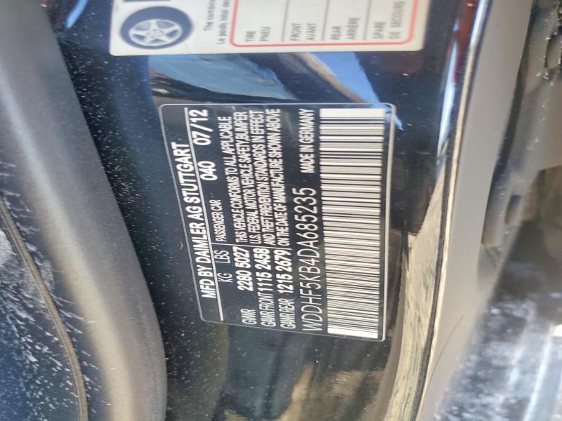 Aukcja sprzedaży 2013 Mercedes-benz E, vin: WDDHF5KB4DA685235, numer aukcji: 52085666