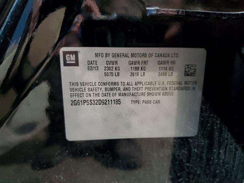 2013 Cadillac Xts მანქანა იყიდება აუქციონზე, vin: 2G61P5S32D9211185, აუქციონის ნომერი: 54265876