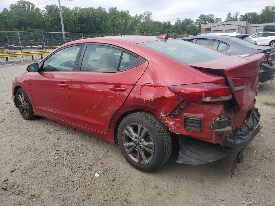 54187346 :رقم المزاد ، 5NPD84LF1JH344104 vin ، 2018 Hyundai Elantra مزاد بيع