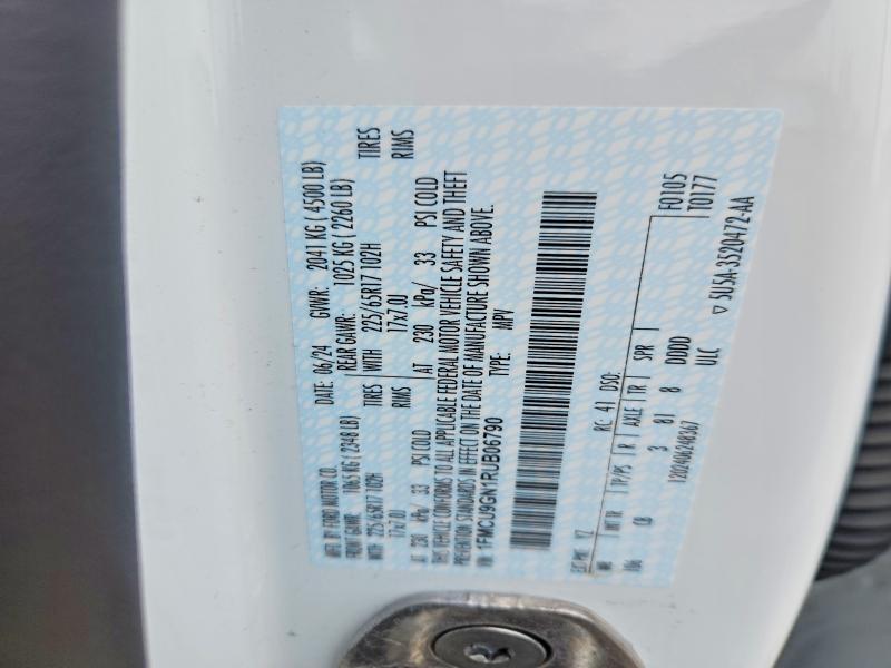 Продажа на аукционе авто 2024 Ford Escape, vin: 1FMCU9GN1RUB06790, номер лота: 54626936