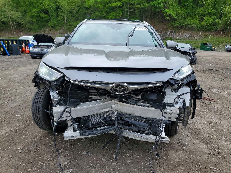 53537776 :رقم المزاد ، 5TDKBRCH5SS662035 vin ، 2025 Toyota Highlander Hybrid مزاد بيع