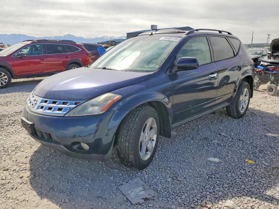 54464186 :رقم المزاد ، JN8AZ08W34W306362 vin ، 2004 Nissan Murano مزاد بيع