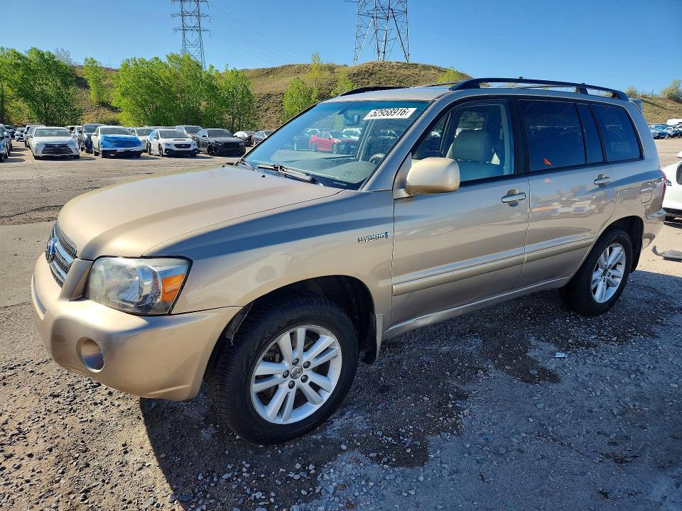 Продажа на аукционе авто 2007 Toyota Highlander, vin: JTEEW21A770047376, номер лота: 52958916