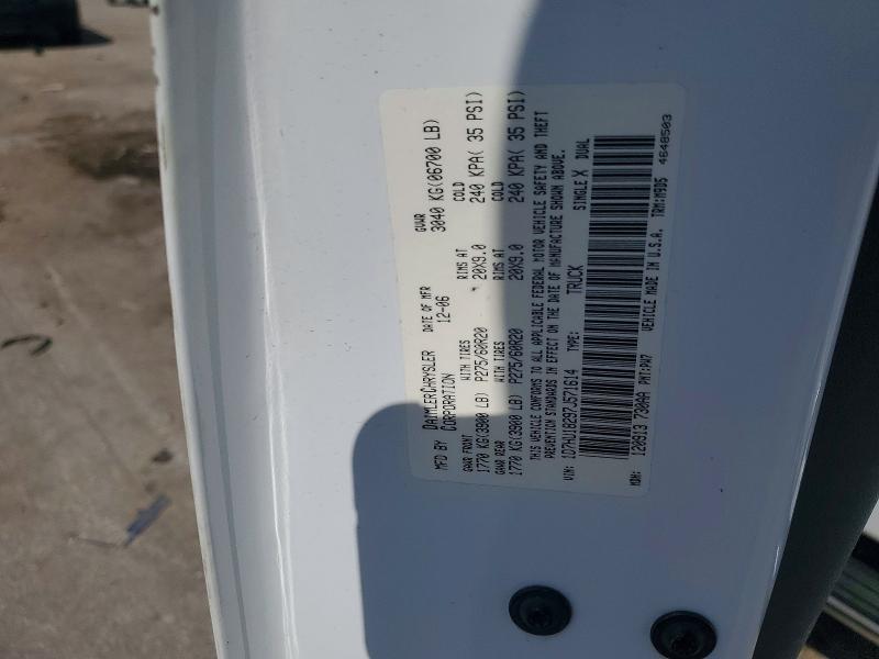 2007 Dodge Ram 1500 მანქანა იყიდება აუქციონზე, vin: 1D7HU18297J571614, აუქციონის ნომერი: 54874666