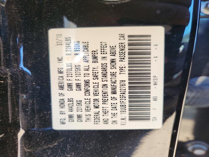 Продажа на аукционе авто 2015 Acura Tlx, vin: 19UUB1F35FA027878, номер лота: 53295086