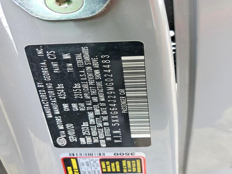 52275366 :رقم المزاد ، 5XXG64J29MG024483 vin ، 2021 Kia K5 مزاد بيع
