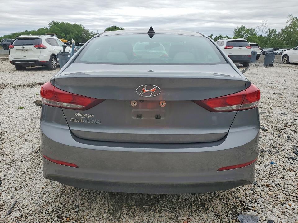54017376 :رقم المزاد ، 5NPD84LF1JH395067 vin ، 2018 Hyundai Elantra مزاد بيع