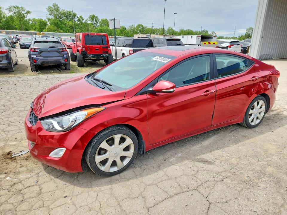 Aukcja sprzedaży 2013 Hyundai Elantra, vin: KMHDH4AE8DU634775, numer aukcji: 54710006