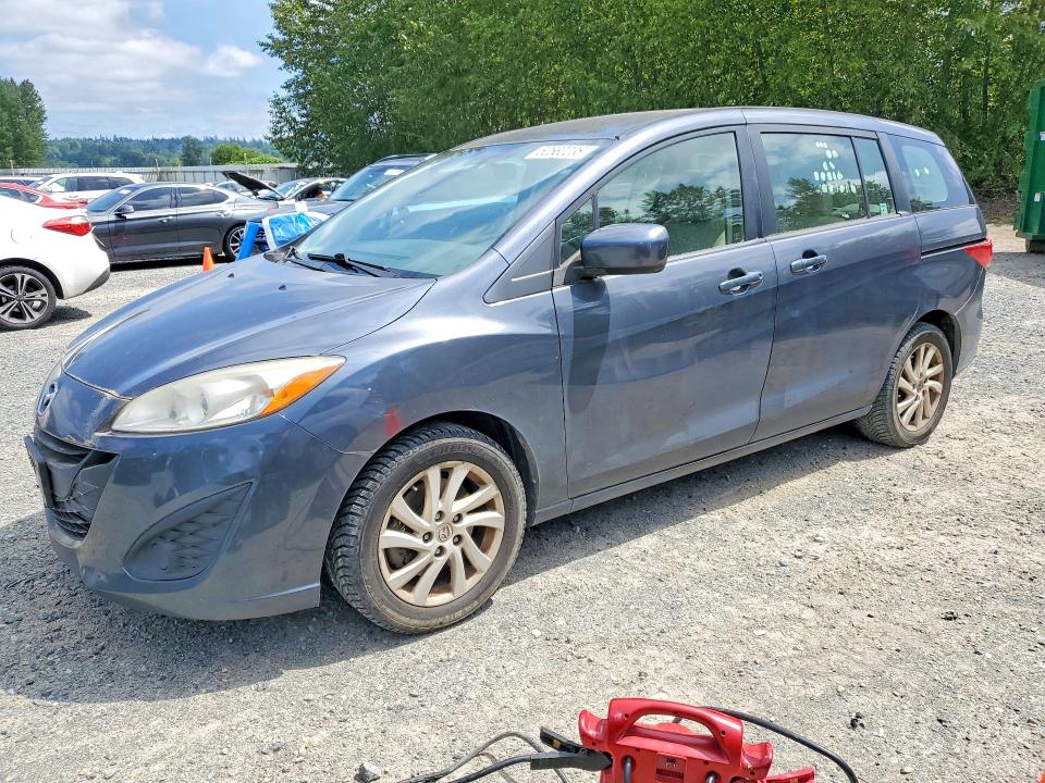 52580236 :رقم المزاد ، JM1CW2BL3C0124895 vin ، 2012 Mazda 5 مزاد بيع
