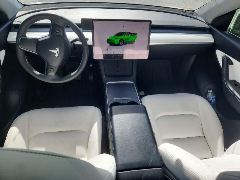 2022 Tesla Model Y მანქანა იყიდება აუქციონზე, vin: 7SAYGDEE8NF369792, აუქციონის ნომერი: 53128396