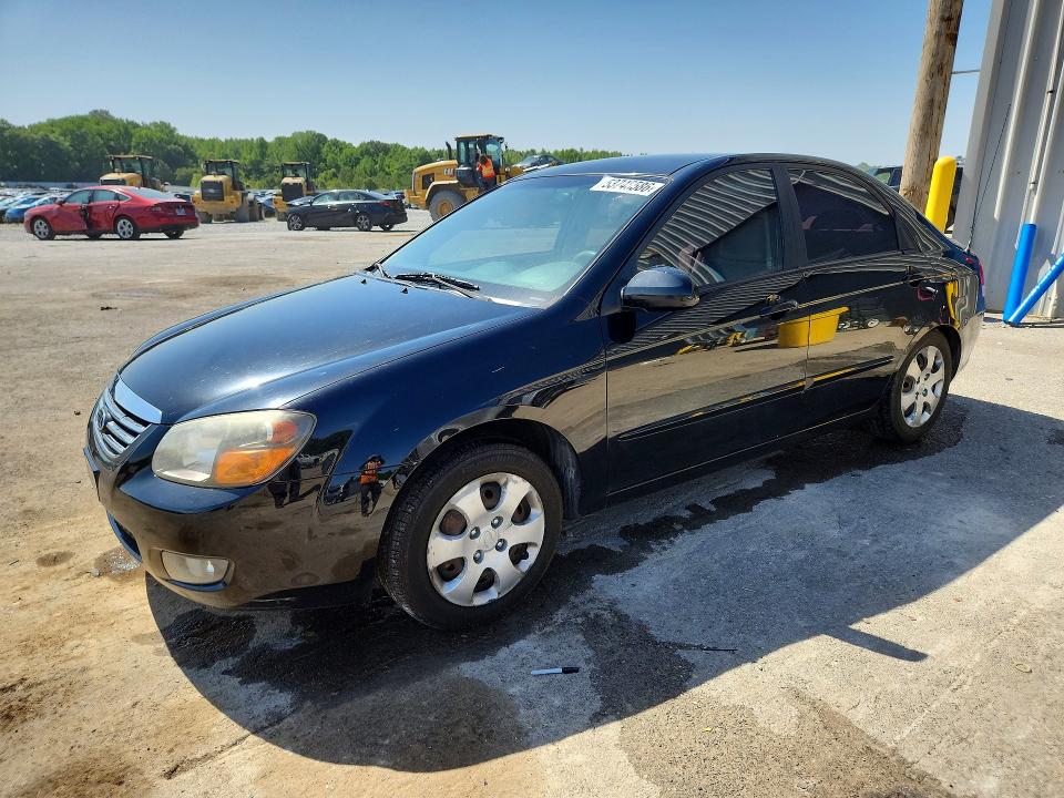 Auction sale of the 2009 Kia Spectra, vin: KNAFE221295657375, lot number: 53745586
