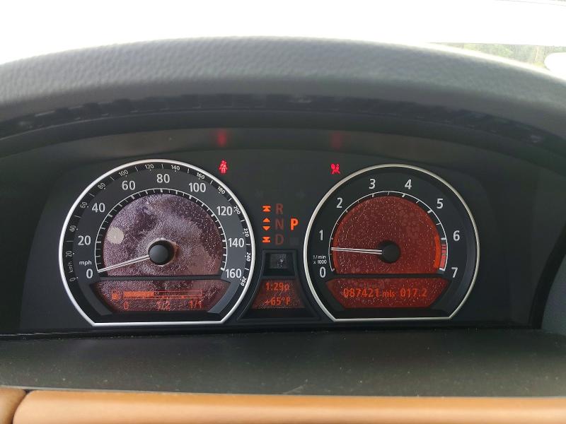 52678316 :رقم المزاد ، WBAGN63473DS45132 vin ، 2003 Bmw 745 مزاد بيع