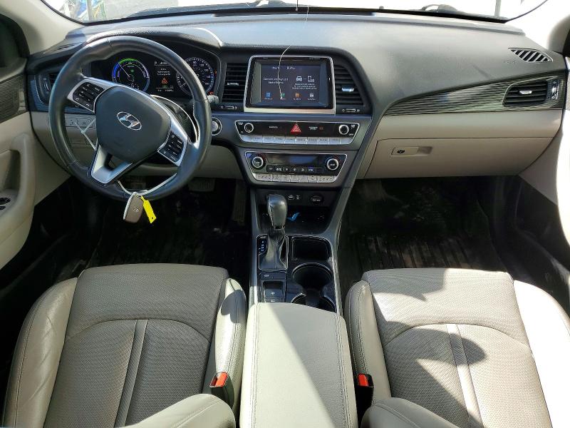 2019 Hyundai Sonata Hybrid მანქანა იყიდება აუქციონზე, vin: KMHE34L34KA092166, აუქციონის ნომერი: 53087756