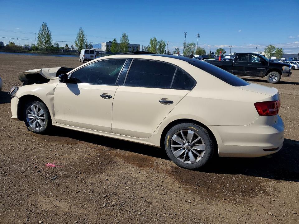 2015 Volkswagen Jetta მანქანა იყიდება აუქციონზე, vin: 3VW2K7AJXFM334459, აუქციონის ნომერი: 54175726