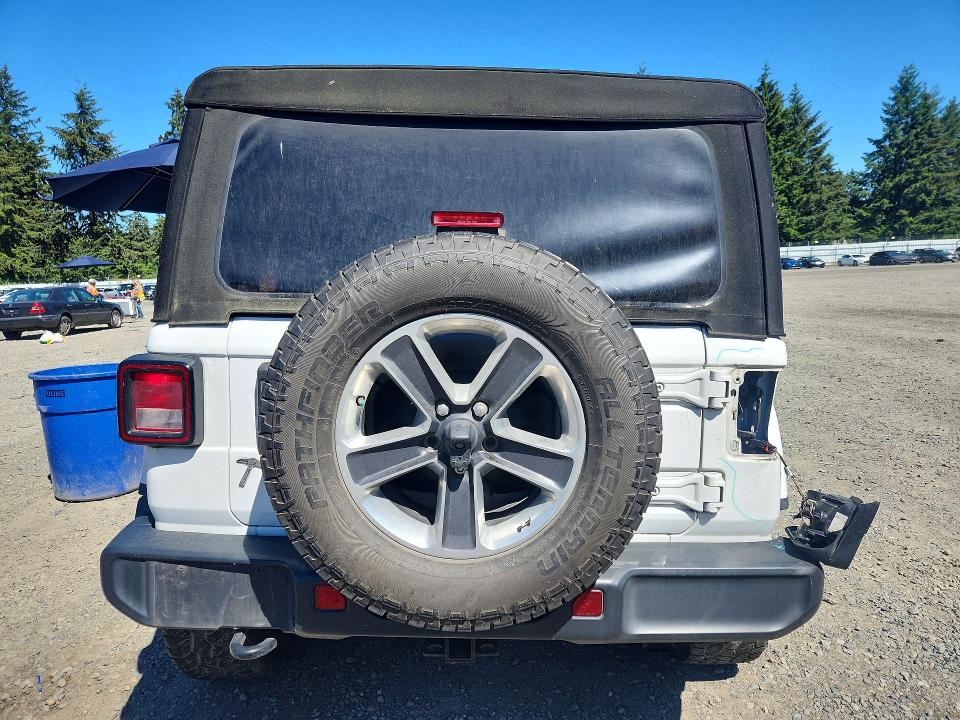 55081516 :رقم المزاد ، 1C4HJXEN3JW331294 vin ، 2018 Jeep Wrangler Unlimited مزاد بيع