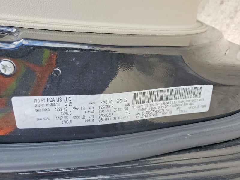 Aukcja sprzedaży 2019 Dodge Grand Caravan, vin: 2C4RDGCG7KR699276, numer aukcji: 54682556