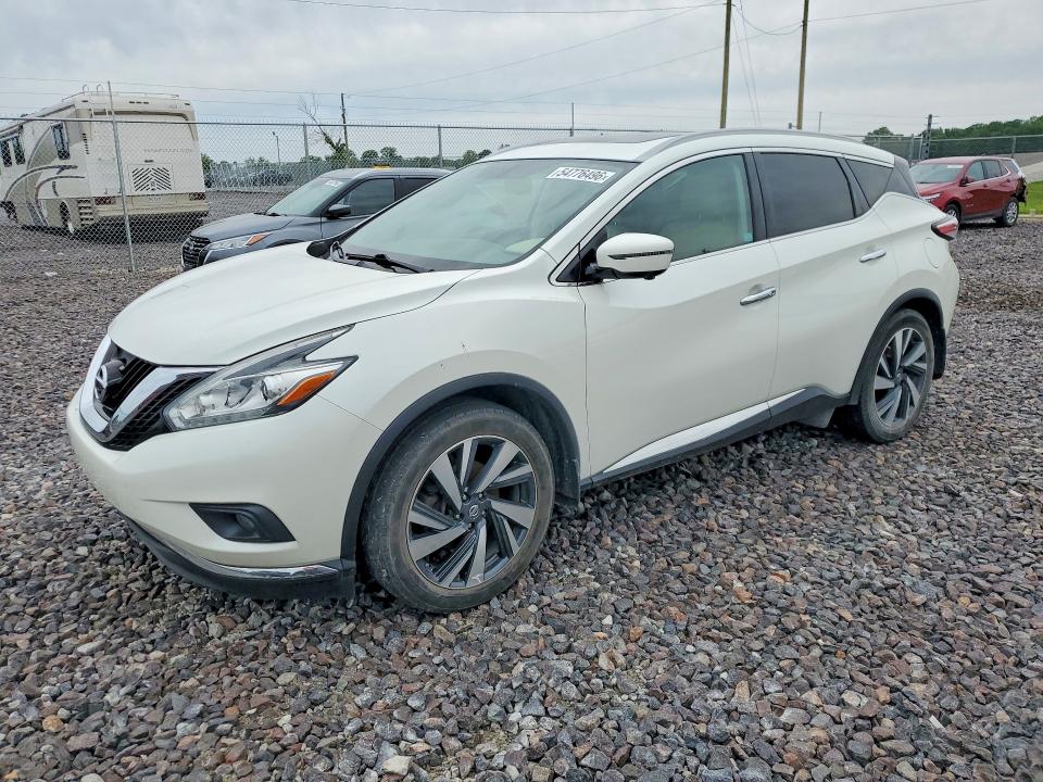 Продаж на аукціоні авто 2018 Nissan Murano, vin: 5N1AZ2MH8JN101051, номер лоту: 54776496