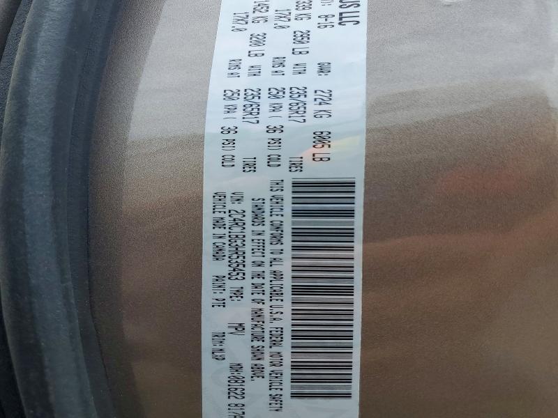 54715526 :رقم المزاد ، 2C4RC1BG3HR535453 vin ، 2017 Chrysler Pacifica مزاد بيع