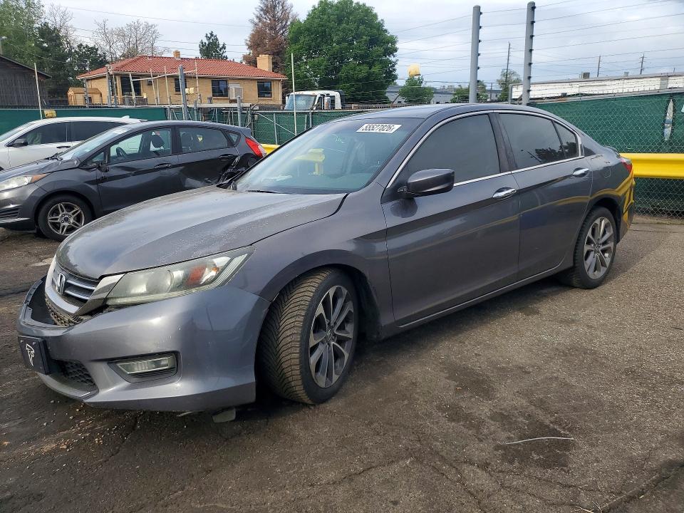 Auction sale of the 2013 Honda Accord, vin: 1HGCR2F55DA068314, lot number: 55527826