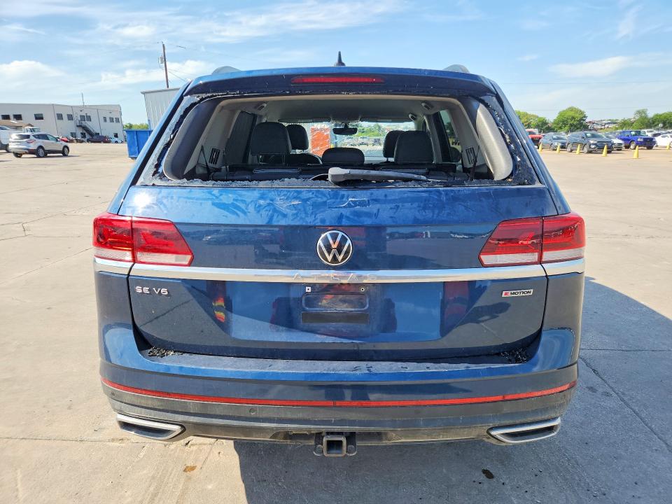 53079936 :رقم المزاد ، 1V2HR2CA2MC572473 vin ، 2021 Volkswagen Atlas مزاد بيع