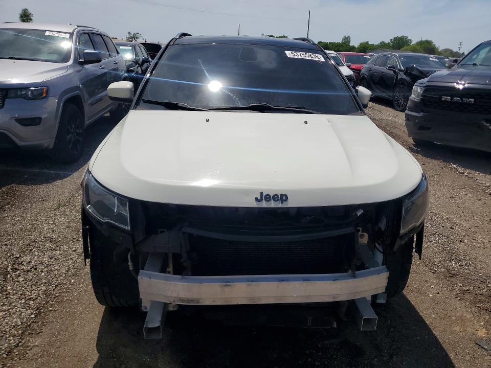 53755836 :رقم المزاد ، 3C4NJCBB6KT615466 vin ، 2019 Jeep Compass مزاد بيع