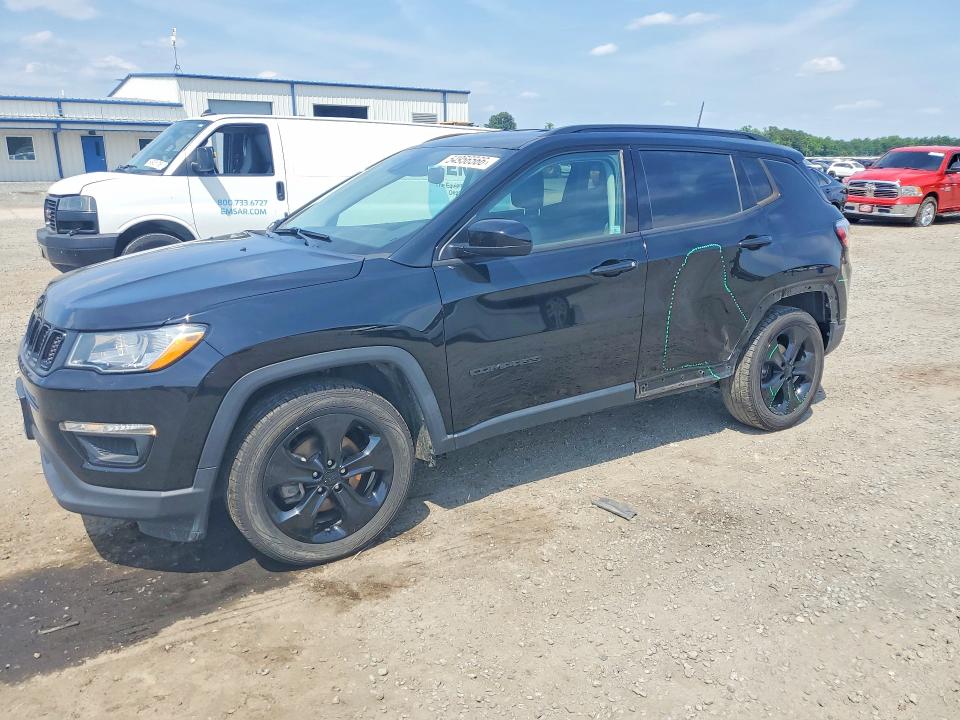 54956566 :رقم المزاد ، 3C4NJCBB4MT518558 vin ، 2021 Jeep Compass مزاد بيع